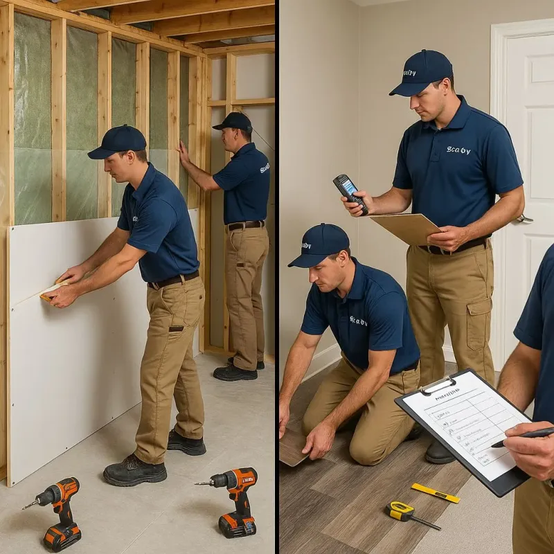 Repairs and Reconstruction process in Locust Valley, NY